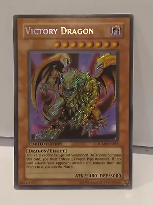 Yu-Gi-Oh! TCG Victory Dragon Jump Promo JUMP-EN011 Limited Secret Rare • $26.99