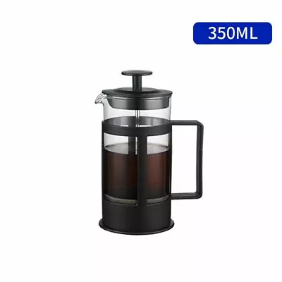 £8.99 • Buy Coffee Maker Cafetiere 3 Cup Plunger French Press Black Tea Americano 350 ML