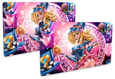 No.3261 Yugioh TCG Dark Magician Girl Card Game Custom Playmat YGO CCG Play Mat • $39.22