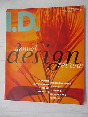I.d. International Design Magazine July Aug 1996 42nd Annual Design Review • $24.95