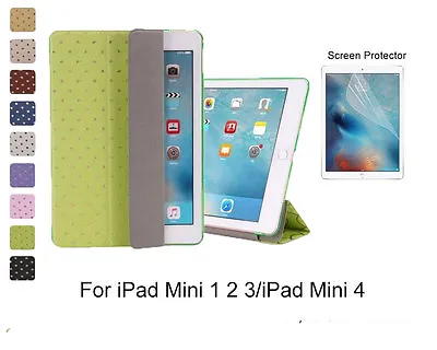 £6.64 • Buy Screen Protector/Bling Star Tri-fold Ultra Slim Smart Case For IPad Mini 1 2 3 4