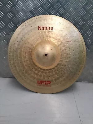 UFIP Natural Series 21  Crash / Ride Cymbal 10/10 Condition • $329.73