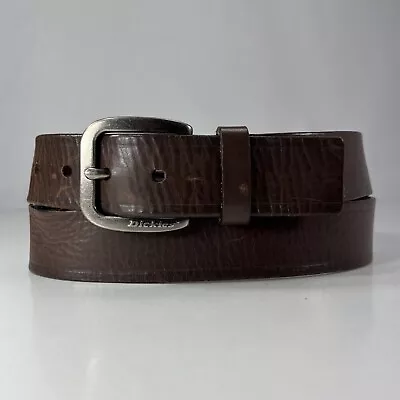 Dickies Brown Leather Work Belt - Men's Size 40 • $13.30