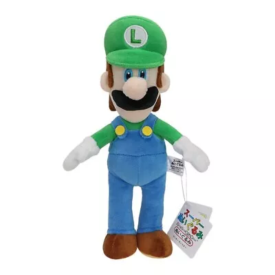 Super Mario Bros. Luigi 10  Stuffed Animal Plush Toy Kids Gift • $12.49