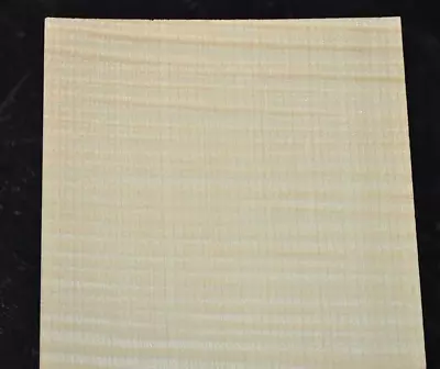 Curly Maple Raw Wood Veneer Sheet 6 X 26 Inches 1/42nd                4669-57 • $9.99
