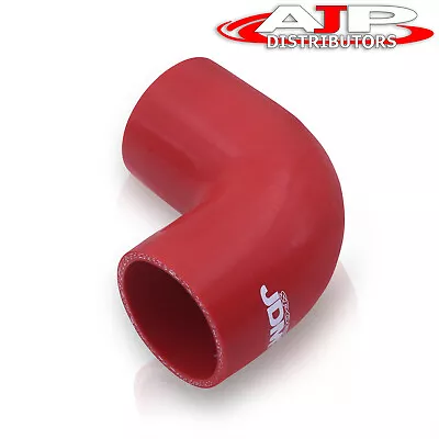 2.5  90 Degree Elbow Silicone Turbo Intercooler Air Intake Pipe Hose Coupler Red • $12.99