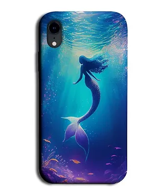 Underwater Mermaid Phone Case Cover Mermaids Swimming Silhouette Ocean AW79 • £14.95