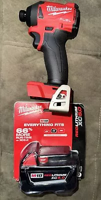 Milwaukee 2853-20 M18 FUEL 18V Brushless Cordless 1/4  Hex Impact Driver • $150