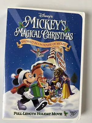 Mickey's Magical Christmas Snowed In At The House Of Mouse DVD 2001 • $16.99