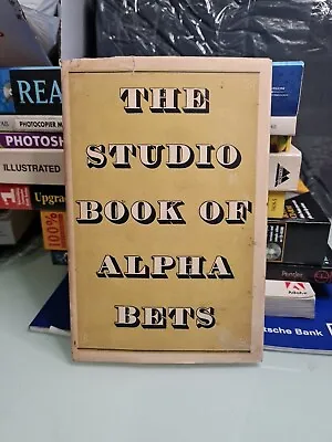 Vintage The Studio Book Of Alphabets ~ 1956 Rare Typefaces Fonts Typography Book • $56.82