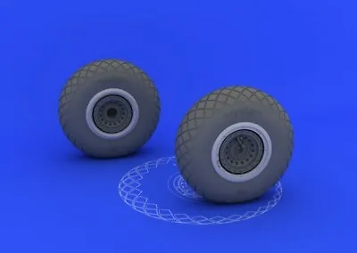 Eduard 1/32 Aircraft- B17 Wheels For Hkm (resin) | 632017 • $13.99