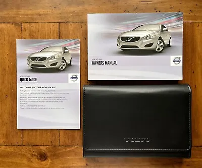 VOLVO S60 (2010 - 2013) Owners Manual / Handbook + Case / Wallet #2 • $35.35