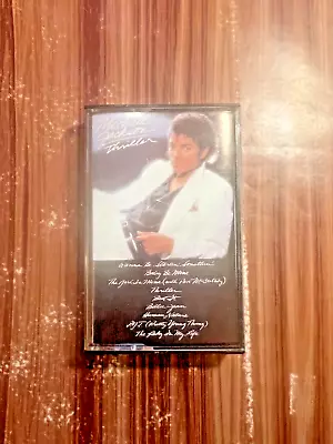 Michael Jackson Thriller 1982 Cassette CASE ONLY Pop Rock R&B Soul 80's Epic • $3.99