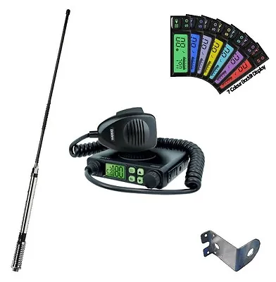 UNIDEN UH5000 UHF MICRO 5 WATT 80CH CB RADIO+6.5DBi FGLASS ANTENNA PACK+Z MOUNT • $288.88