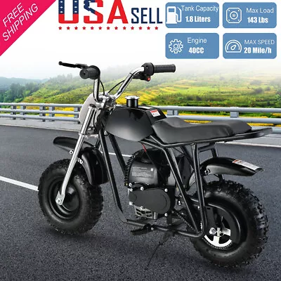 Mini Dirt Bike Gas Power 4-Stroke 40cc Off-Road Motorcycle Pit Bike Up To 24MPH • $319