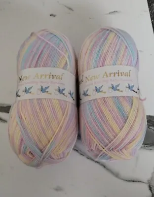 BabyWoolNew Arrival Randoms DK Double Knitting Yarn From Jarol 200g Sherbet 323 • £11