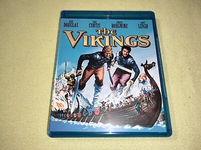 LIKE NEW The Vikings (Blu-ray 1958) Kirk Douglas Tony Curtis OOP RARE • $26.99