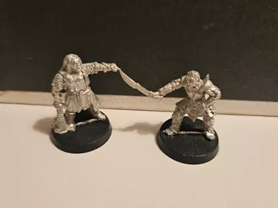 Gorbag & Shagrat Metal Games Workshop Lord Of The Rings Middle Earth OOP MESBG • £15