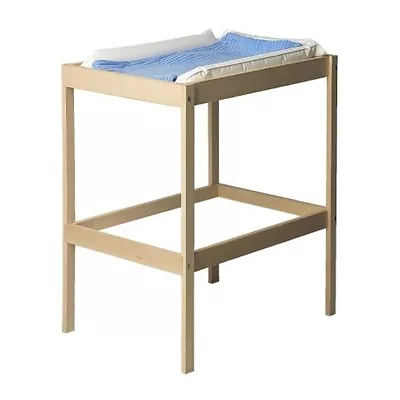 Baby Changing Unit Wooden Table Station Changer Bed And With / Without Mat New  • £54.99