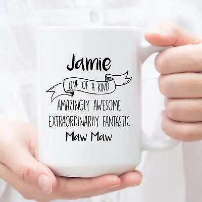 Personalized Coffee Mug For Maw Maw Custom Gifts For Maw Maw Perfect Christmas • $16.99