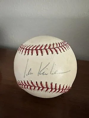 Ian Kinsler Autographed Baseball - Texas Rangers • $34.99