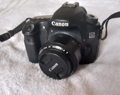 Canon 60D + 50MM F1.8 LENS GOOD CONDITION • £420