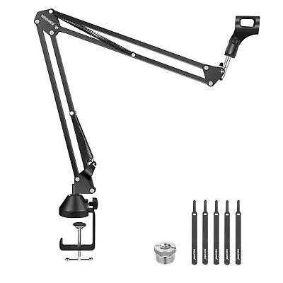 NEEWER Microphone Arm Stand Suspension Boom Scissor Mic Arm Stand For Blue Yeti • £20.55