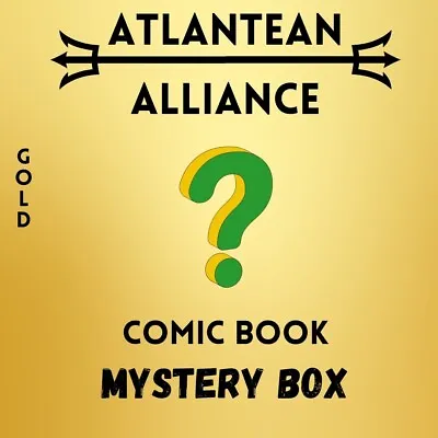 Atlantean Alliance Comic Book Surprise Box - GOLD Marvel DC Image & More • $50