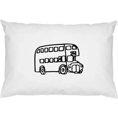 2 X 'London Bus' Cotton Pillow Cases (PW00014618) • £13.99