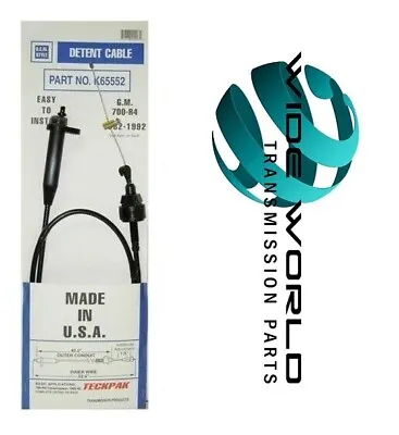 700R4 700 4L60 2004R New TV Detent Kickdown KD Cable 81-92 K65552 TeckPak USA* • $24.83