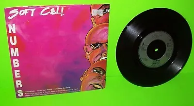 Soft Cell Numbers Barriers 7  Vinyl Record 1983 Original Synth-Pop Marc Almond • $14.45