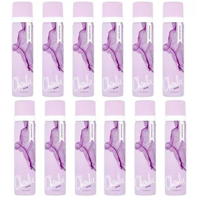 Charlie Divine Deodorant Body Spray Fragrance 75ml X 12 • £17.74