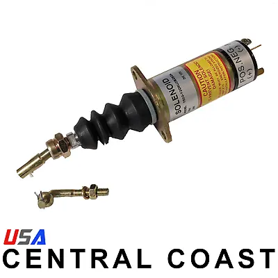 1502 Series Fuel Shutdown Solenoid 1502-12D6U2B2S2A For WOODWARD 307-2546 • $119.66