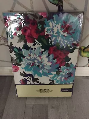 £59.99 • Buy Bn Joules Charlotte Floral Double Duvet Set & 2 Oxford Pillowcases Bedding