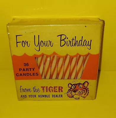 Vintage  ! 1950s Esso Birthday Candles N.o.s. • $25