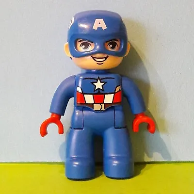 £8.50 • Buy Lego Duplo Captain America Marvel Avengers Superhero Figure 