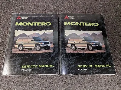 1998 Mitsubishi Montero Shop Service Repair Manual 3.5L V6 4WD • $209.30
