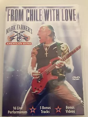 Mark Farner From Chile With Love DVD Grand Funk Railroad • $22.95