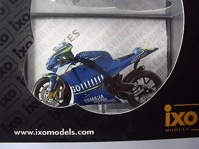 Ixo 1/24th Scale Valentino Rossi Yamaha YZR-M1 2005 Moto GP Model • £21.99