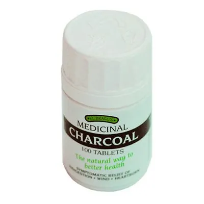 Bragg's Medicinal Charcoal (100 Tablets) • £6.85