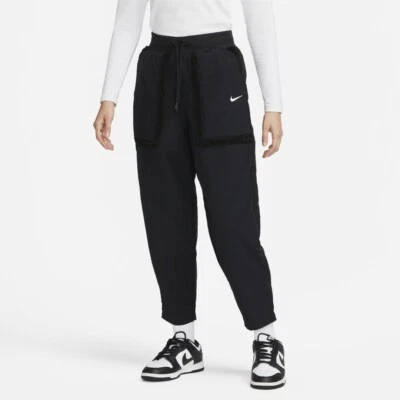 $38.95 • Buy Nike Women's Sportswear Essential Woven High Rise Pants (Black) Size Large