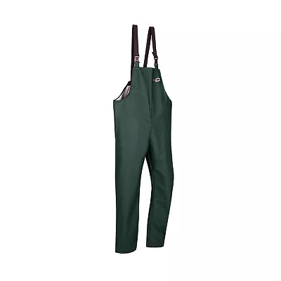 £26.95 • Buy Waterproof Dungaree | Flexothane Bandung Bib & Brace Khaki Green