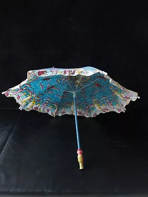 Vintage Child's Umbrella Parasol Animal Characters Japan 23  Dia • $14.99