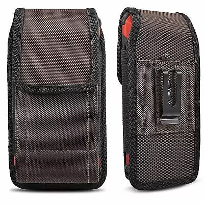 Belt Clip Phone Case Pouch Holster For IPhone 13 Pro Max/ Galaxy S22+/ LG G7 One • $17.09