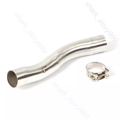 For Kawasaki Ninja ZX10R 2004-05 Motorcycle Exhaust Mid Link Pipe Escape Slip On • $72.22