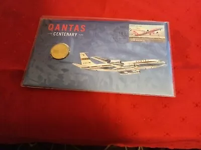 Qantas Centenary $1 PNC 2020 • $30