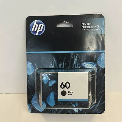 Genuine HP 60 Black Ink Cartridge Cc640wn Exp Apr 2023 • $13.99