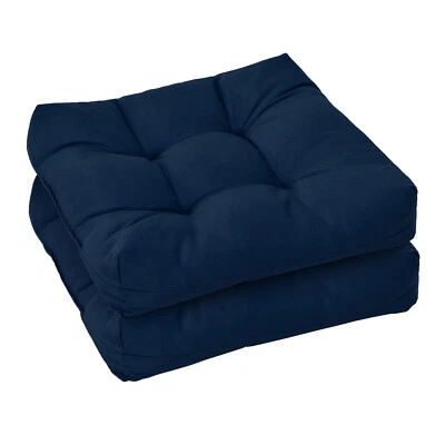 $999 • Buy Giantex 2PCS 53 X 53 CM Patio Chair Seat Cushion Pads Indoor/Outdoor Navy