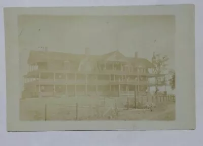 RARE RPPC ANGLER'S CLUB SOUTH BAY ONEIDA LAKE NEW YORK NY Vtg Photo Postcard • $13.98