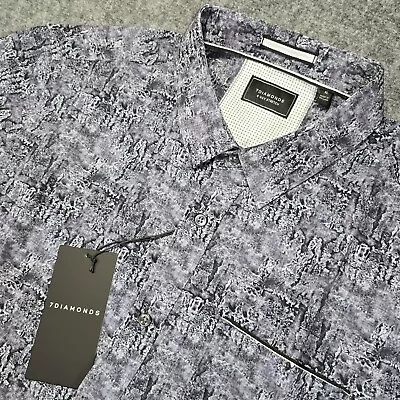 7 Diamonds Men's 4 Way Stretch  Foundry  Shirt Extra Large Performance MSRP $79 • $44.95